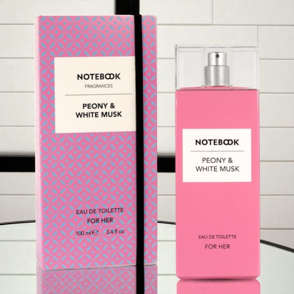 Notebook Peony & White Musk Donna - 100 ml