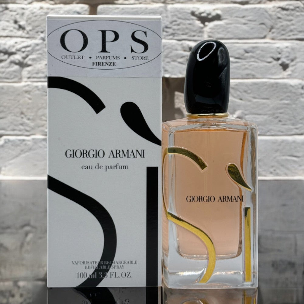 Giorgio Armani Si Eau de Parfum Ricaricabile - 100 ml white box*