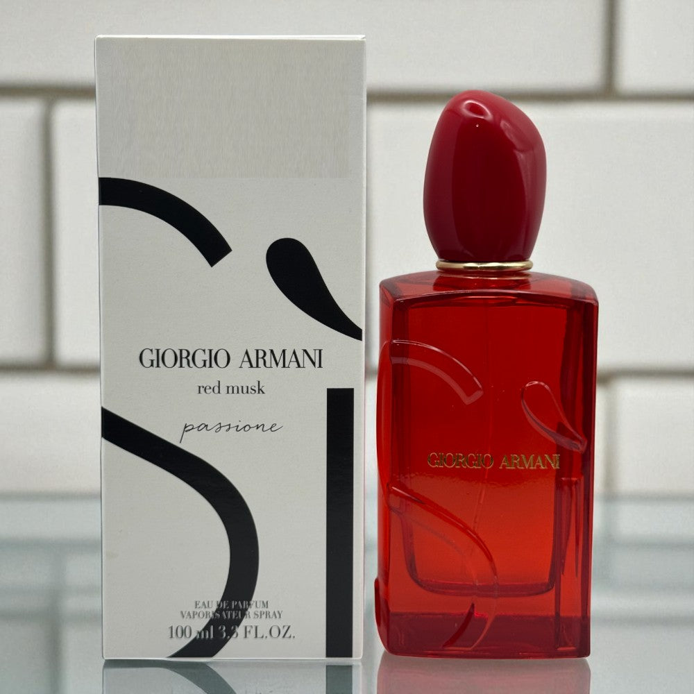 Giorgio Armani Sì Passione Red Musk Eau De Parfum - 100 ml white box*
