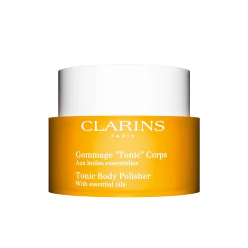 Clarins Gommage Tonic Corps Aux Huiles Essentielles - 250 gr white box*