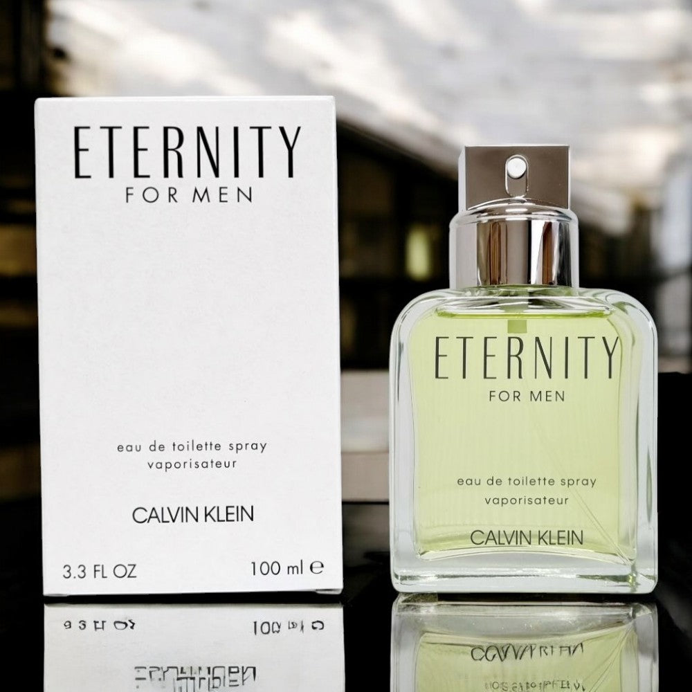 Eternity Calvin Klein Tester Set 100 Ml Eternity For Men Spray Eau