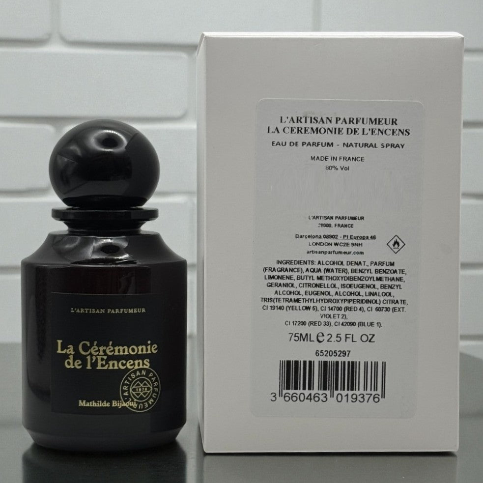 L'Artisan Parfumeur La Ceremonie de L'Incens Eau de Parfum - 75 ml white box*