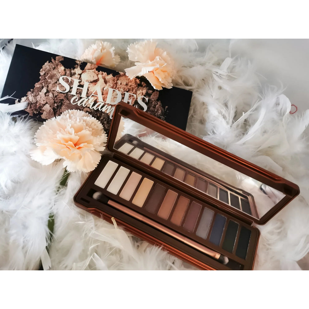 Face Complex Eyeshadows Caramel 03 12 colori