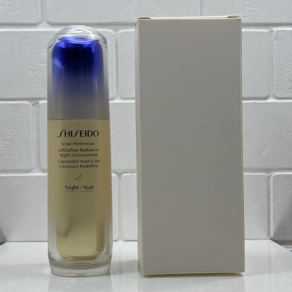 Shiseido Vital Perfection LiftDefine Radiance Night Concentrate - 40 ml white box*