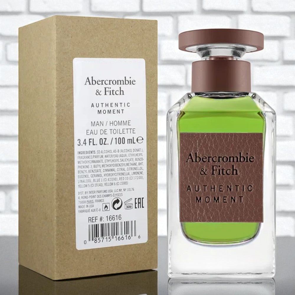 Abercrombie & Fitch Authentic Moment Uomo - 100ml white box*