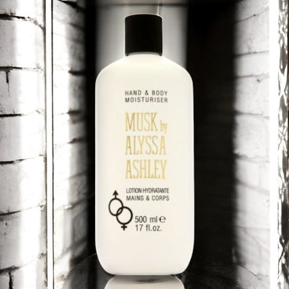 Alyssa Ashley Musk Hand & Body Moisturiser - 500 ml