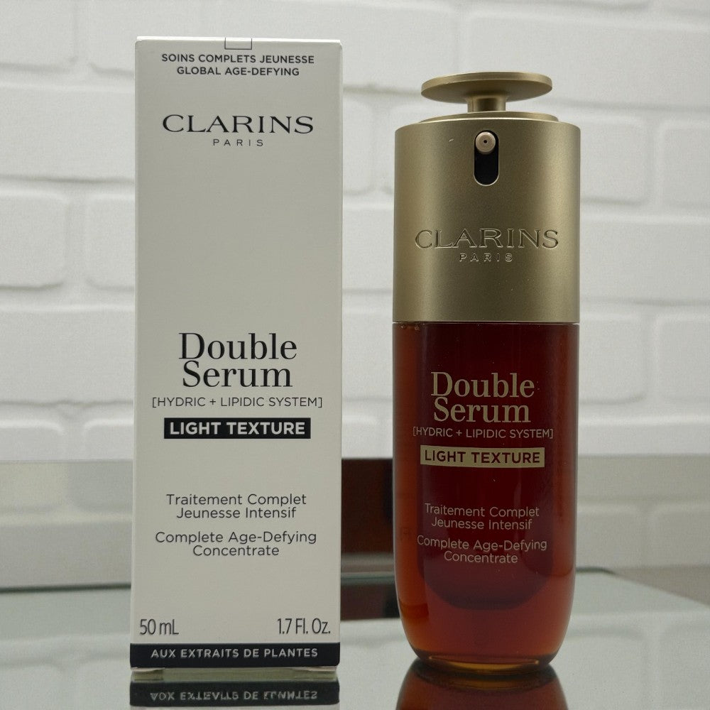 Clarins Double Serum Anti-Age Light Texture - 50 ml white box*
