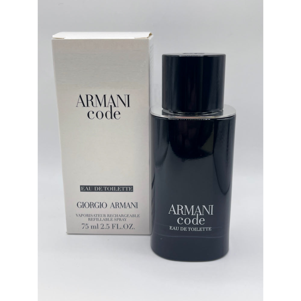 Giorgio Armani Code Refillable Eau De Toilette 75 ml white box