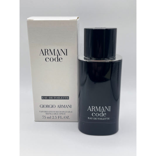 Giorgio Armani Code Eau De Toilette Ricaricabile - 75 ml white box*