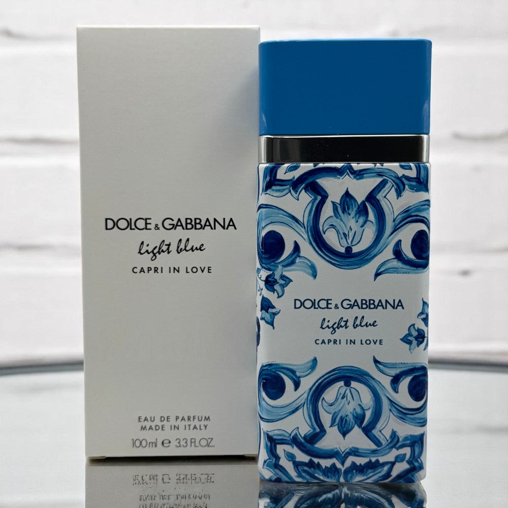 Dolce & Gabbana Light Blue Capri In Love Eau De Parfum - 100 ml white box*