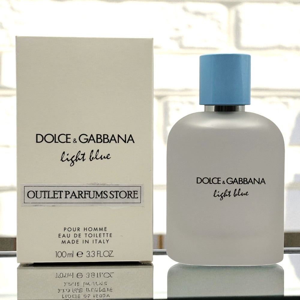 Dolce & Gabbana Light Blue Pour Homme Nuova Versione - 100 ml white box*
