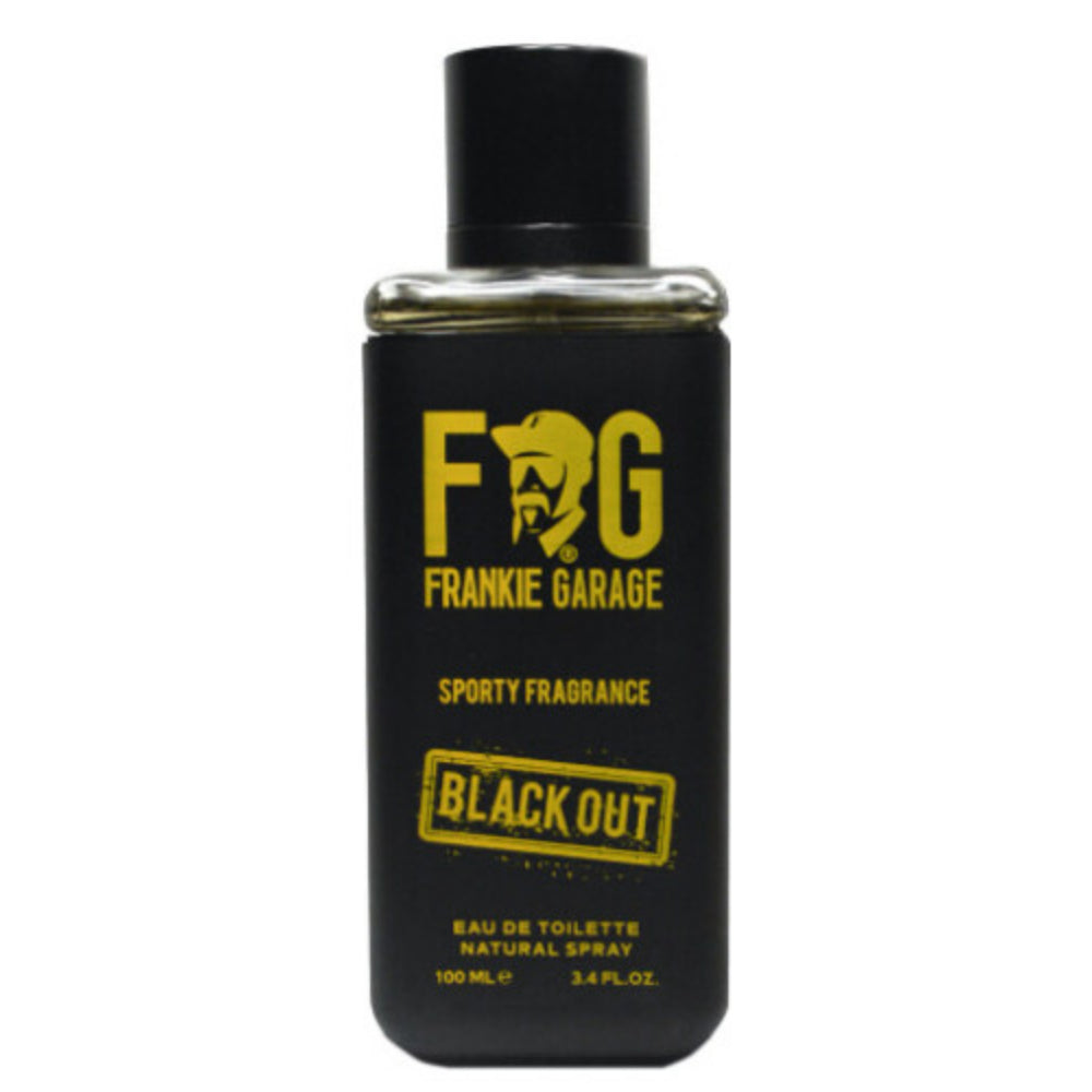 Frankie Garage Sporty Fragrance Black Out Uomo -100 ml white box*