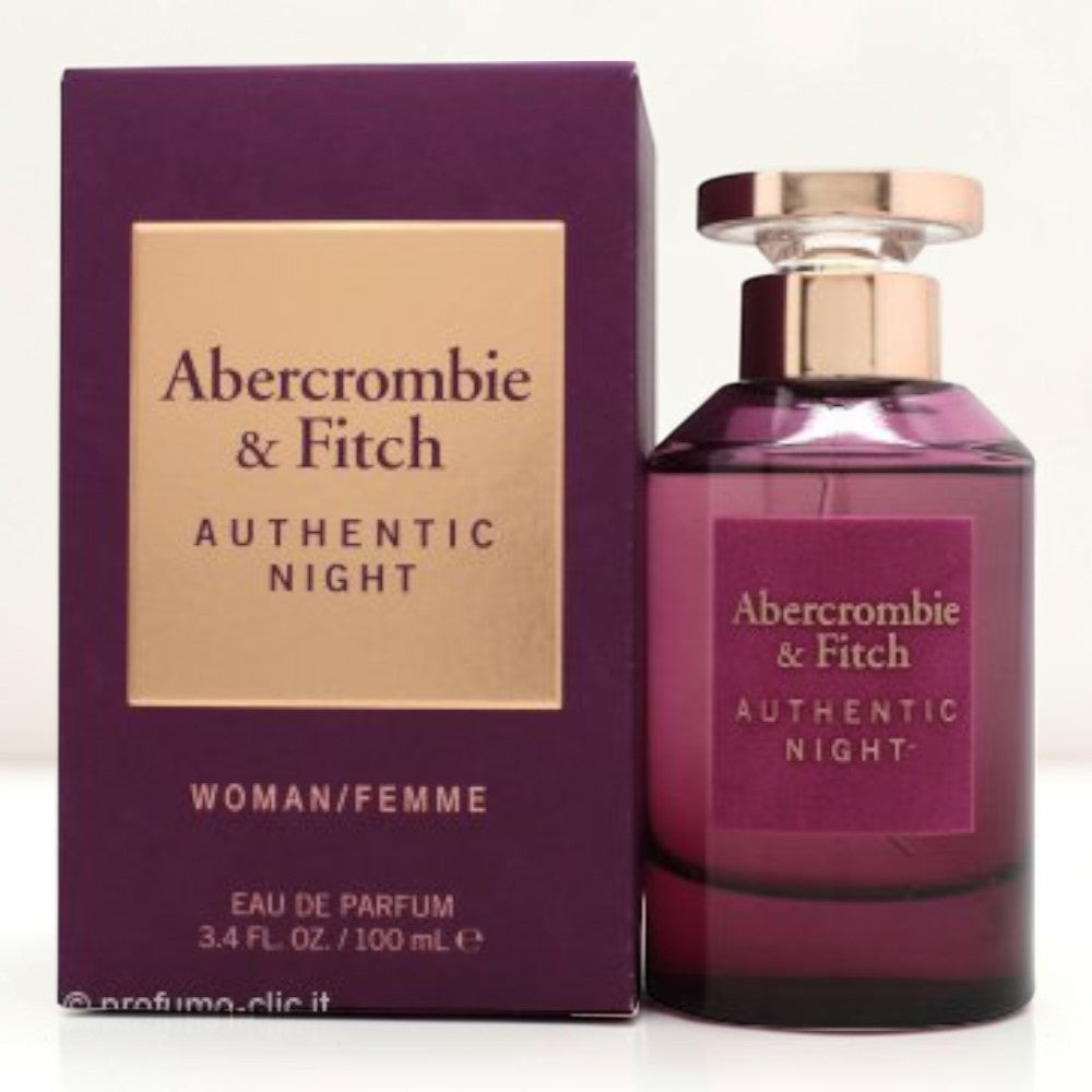Abercrombie & Fitch Authentic Night Eau de Parfum - 100 ml