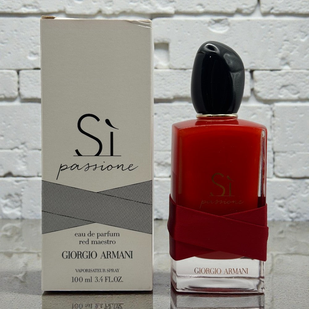 Armani Sì Passione Eau de Parfum – 100 ml weiße Box*