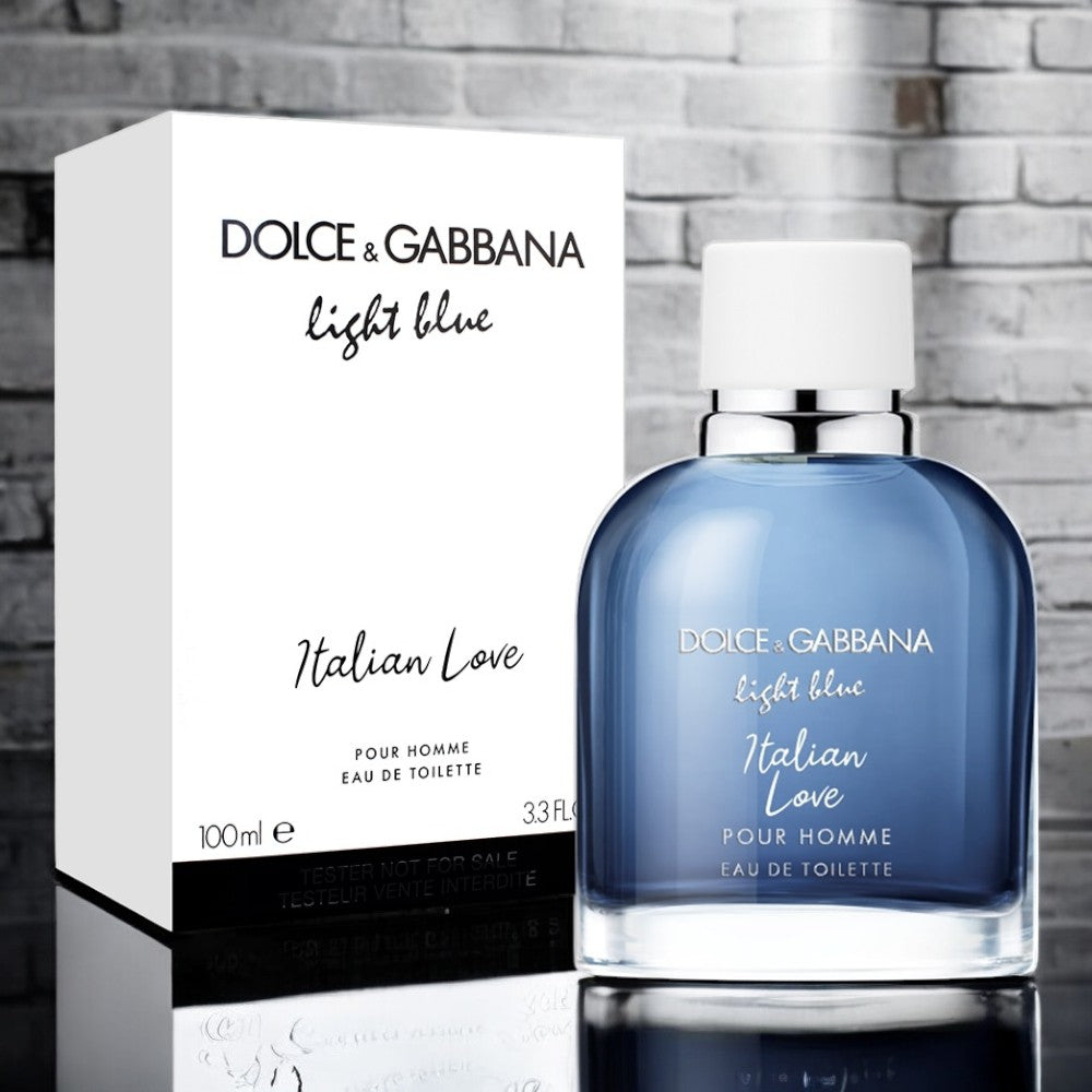 Dolce &amp; Gabbana Light Blue Italian Love Pour Homme - 100 ml white box*