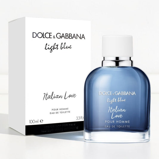 Dolce &amp; Gabbana Light Blue Italian Love Pour Homme – 100 ml weiße Box*