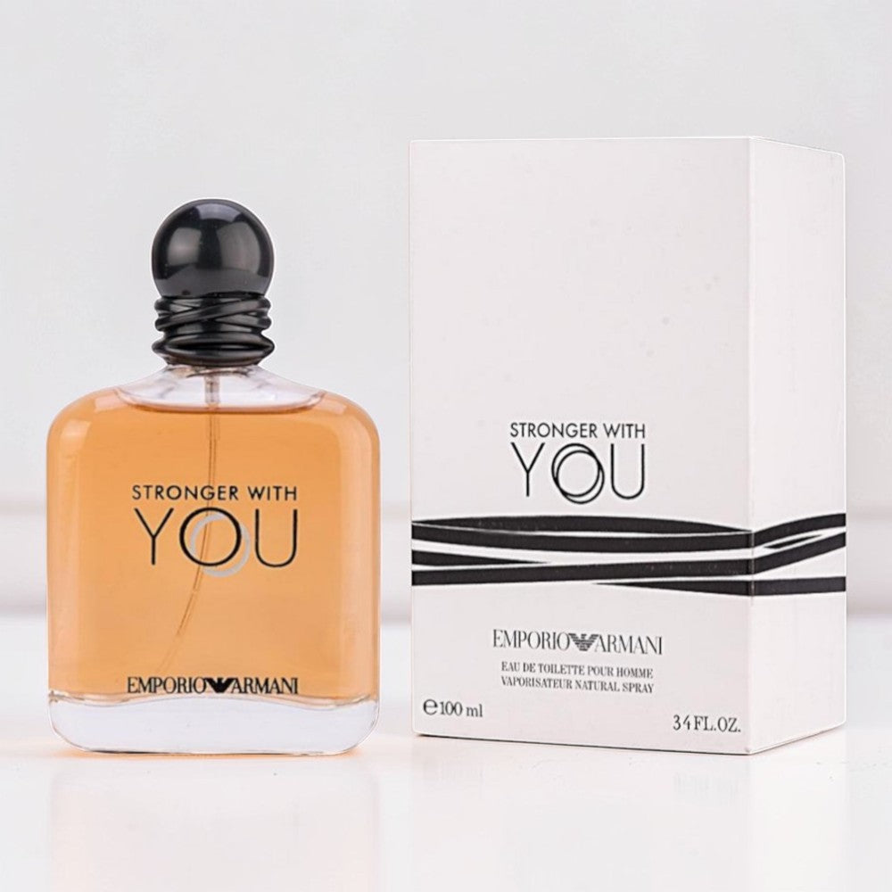 Emporio Armani Stronger With You – 100 ml weiße Box*
