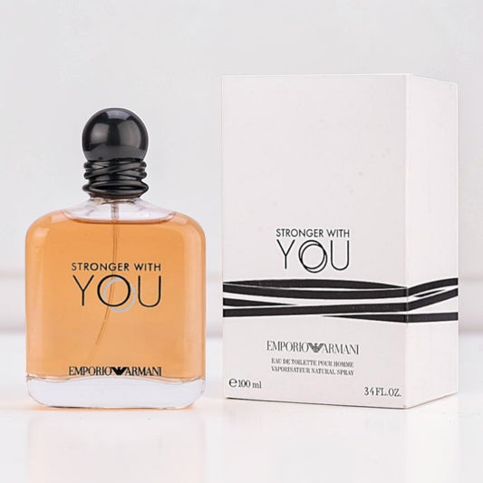 Emporio Armani Stronger With You – 100 ml weiße Box*