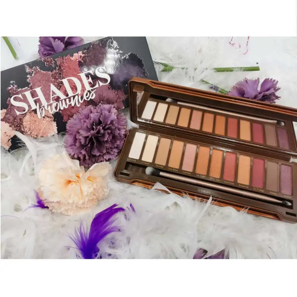 Face Complex Eyeshadows Brownies 02 - 12 colori