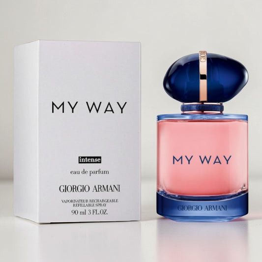 Giorgio Armani My Way Intense Eau de Parfum – 90 ml weiße Box*