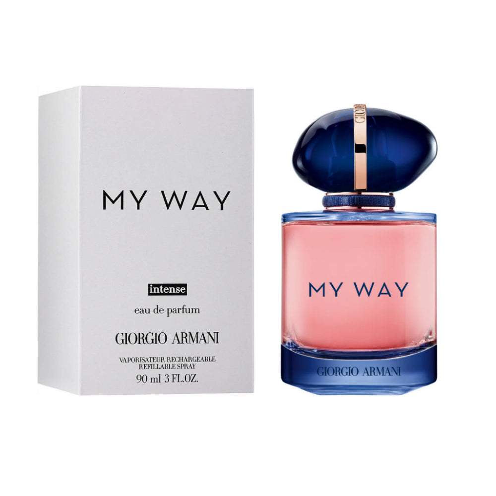 Giorgio Armani My Way Intense Eau de Parfum – 90 ml weiße Box*