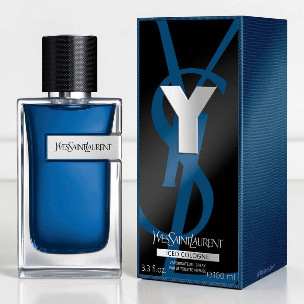Yves Saint Laurent Y Iced Cologne Eau De Toilette Intense Uomo - 100 ml