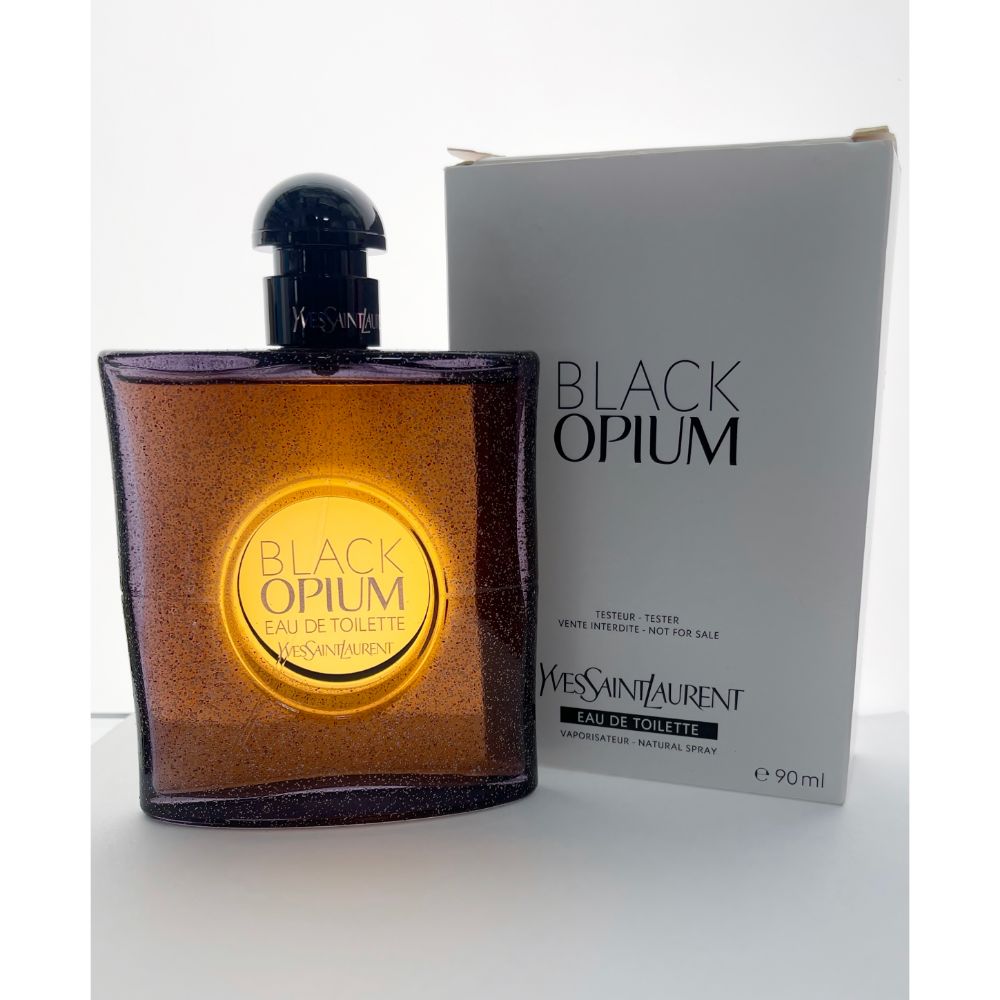 Yves Saint Laurent Black Opium Eau de Toilette – 90 ml weiße Box*