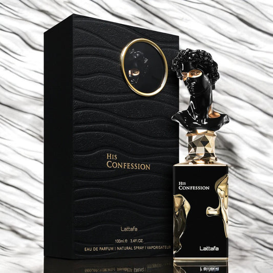 Lattafa His Confession Eau de Parfum Uomo - 100 ml
