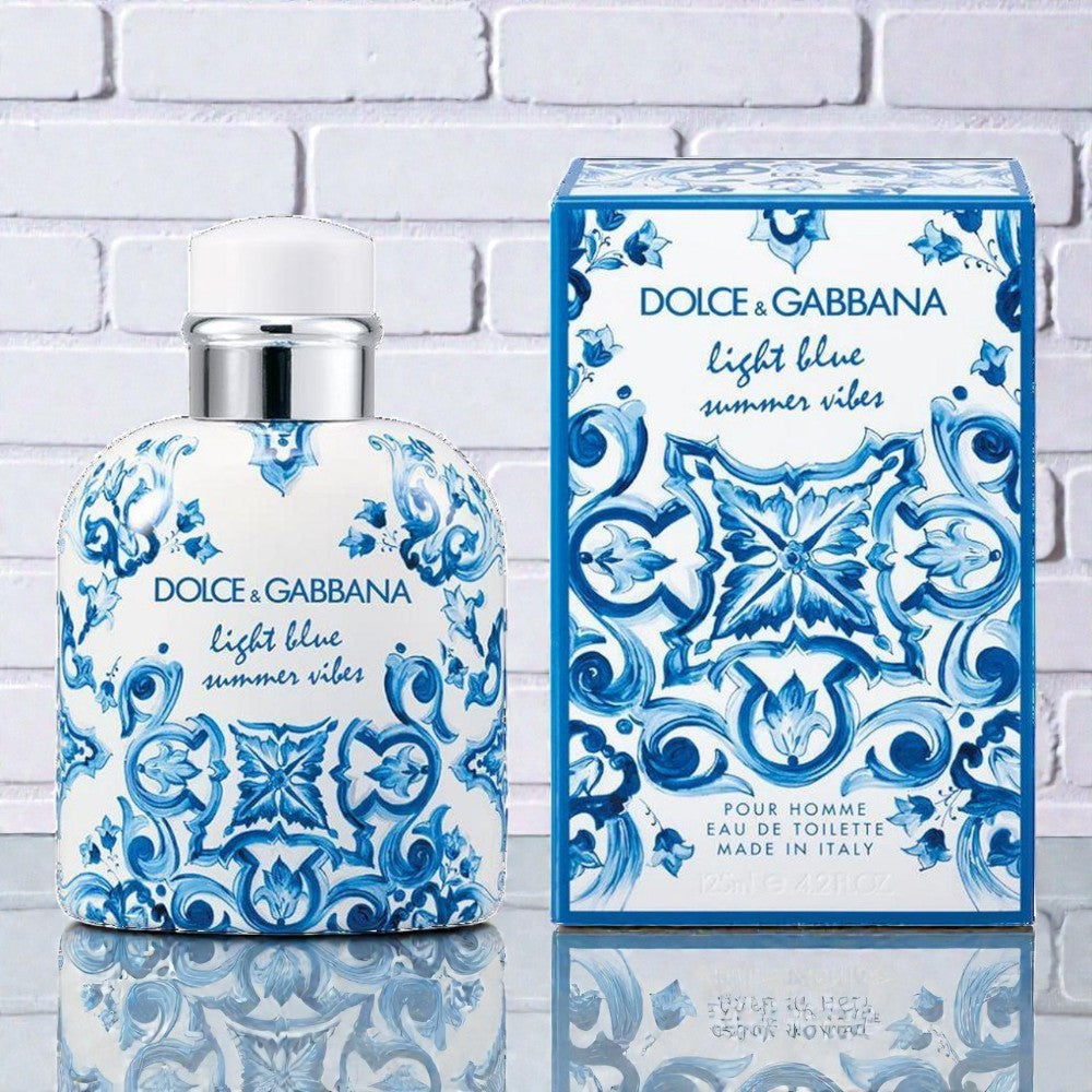 Dolce &amp; Gabbana Light Blue Summer Vibes Pour Homme - 125 ml white box*