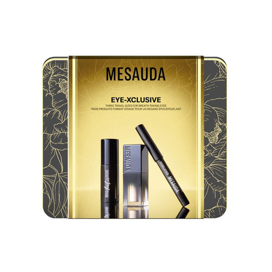 MESAUDA Kit Eye-Xclusive Mascara,Inkliner & Eyeshadow - 15 ml