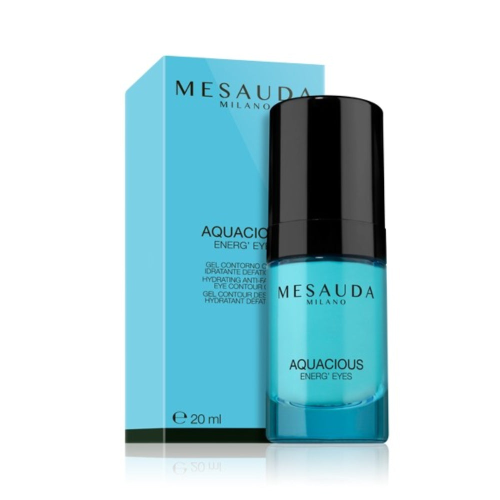 Mesauda Aquacious Energ' Eyes Feuchtigkeitsspendendes Anti-Müdigkeits-Augenkonturgel – 15 ml