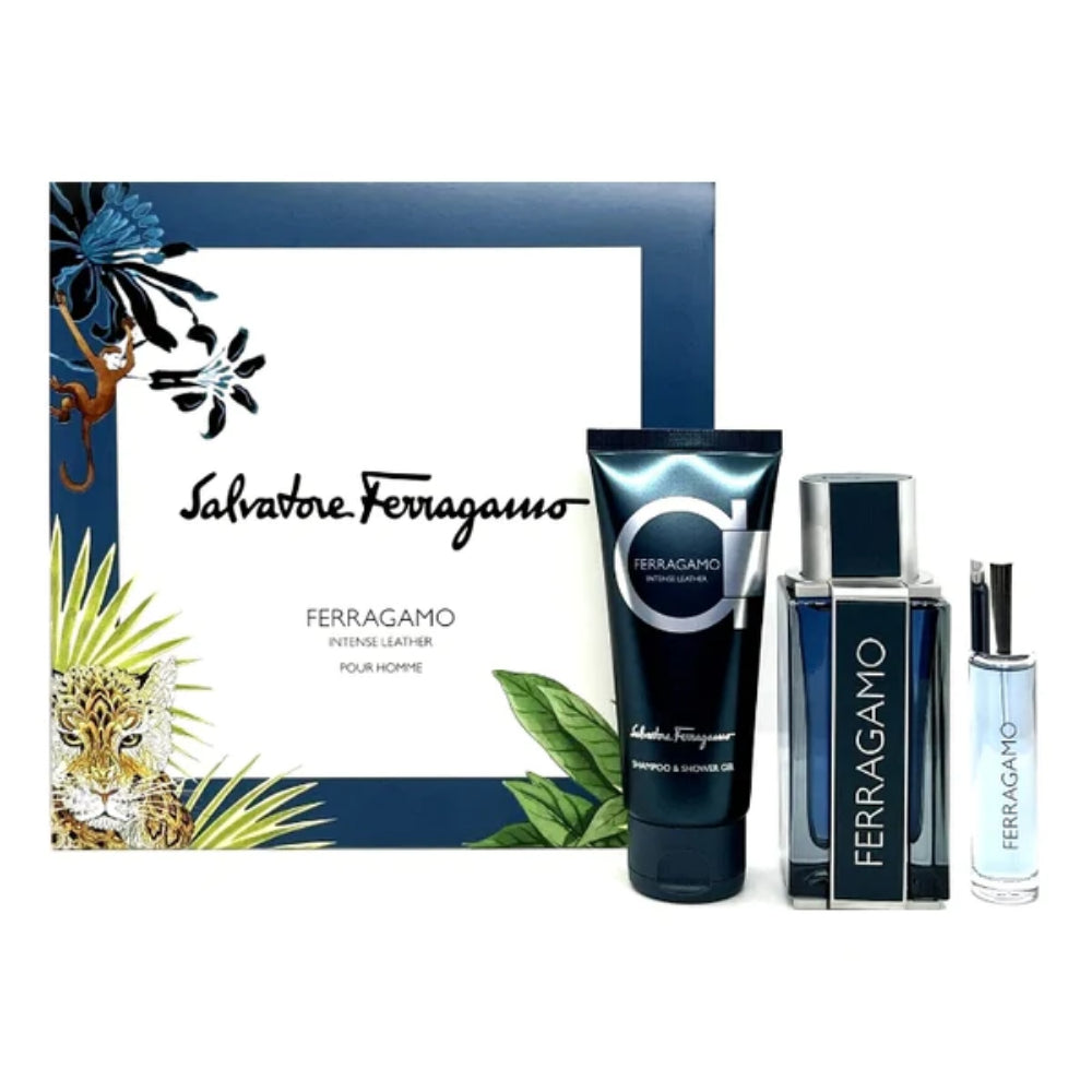 Salvatore Ferragamo Intense Leather Eau de Parfum Coffret – 100 ml