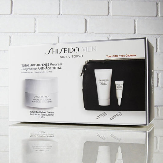 Shiseido Men Total Age-Defense Program Set - 50 ml