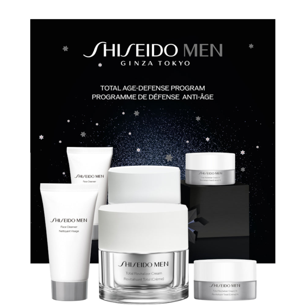 Shiseido Men Total Age Defense Program - 80 ml