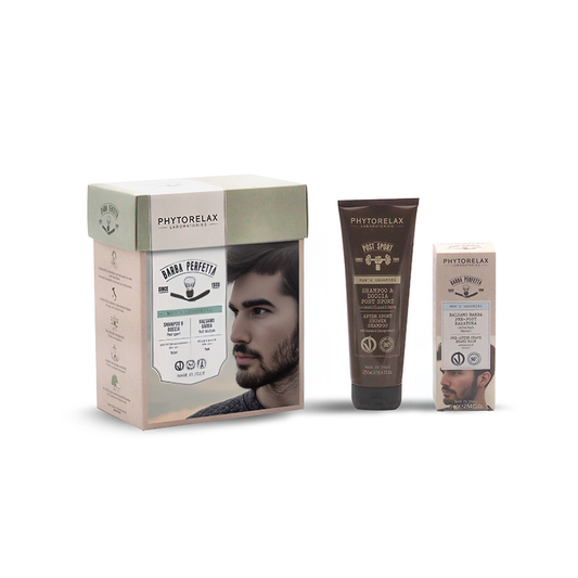Phytorelax Men's Perfect Beard Shower Shampoo 250 ml &amp; Beard Balm 75 ml