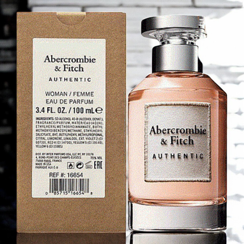 Abercrombie &amp; Fitch Authentic Eau de Parfum – 100 ml weiße Box*