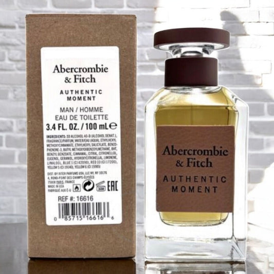 Abercrombie & Fitch Authentic Moment Uomo - 100ml white box*