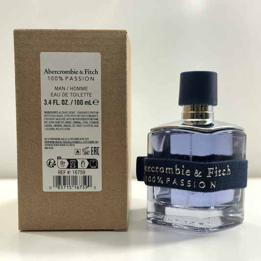 Abercrombie & Fitch 100% Passion Uomo - 100 ml white box*