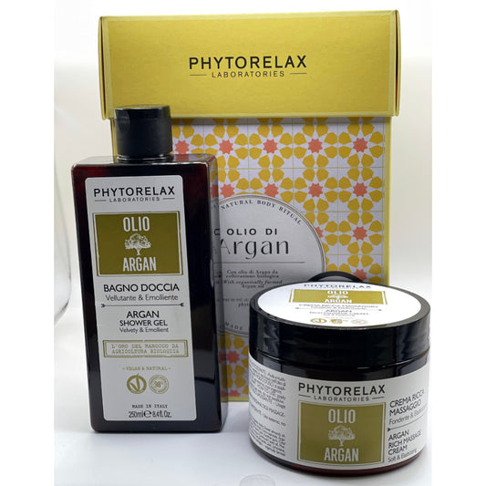 Phytorelax Argan Oil Coffret Shower Gel 250 ml + Body Cream 250 ml