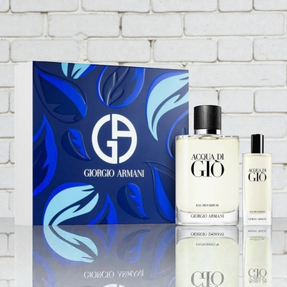 Armani Cofanetto Acqua Di Giò Eau De Parfum Uomo - 100 Ml + 15 Ml