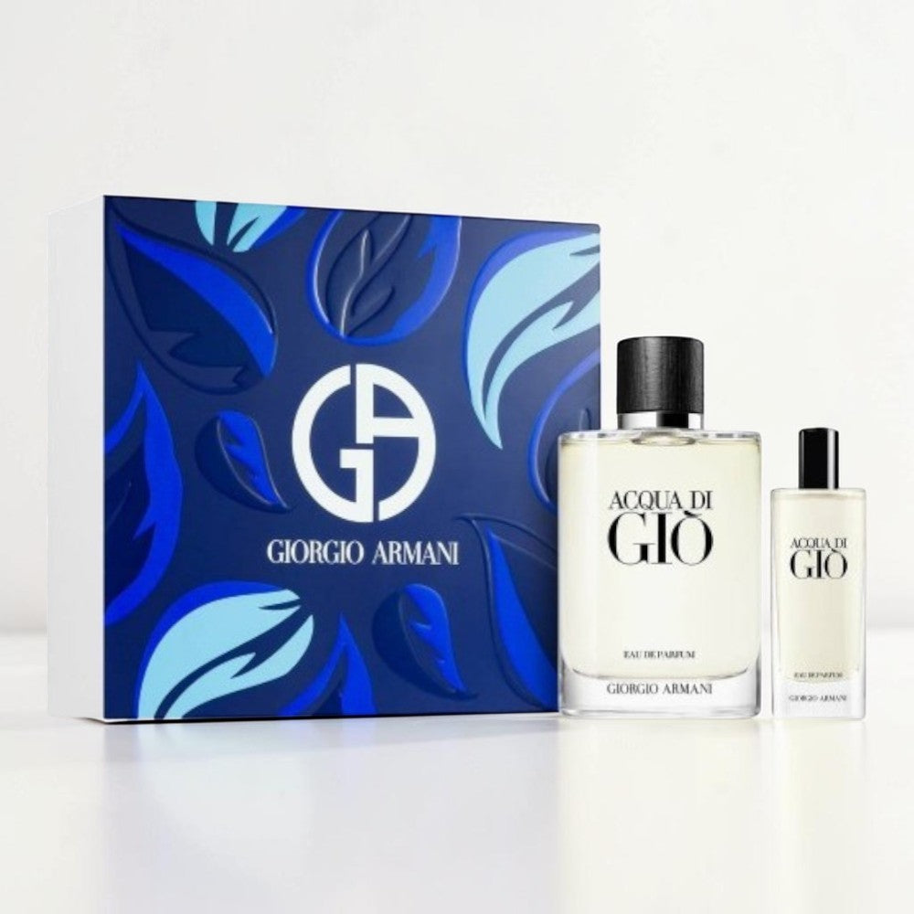Armani Cofanetto Acqua Di Giò Eau De Parfum Uomo - 100 Ml + 15 Ml