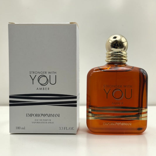 Armani Stronger With You Amber Eau De Parfum Uomo - 100 ml white box*