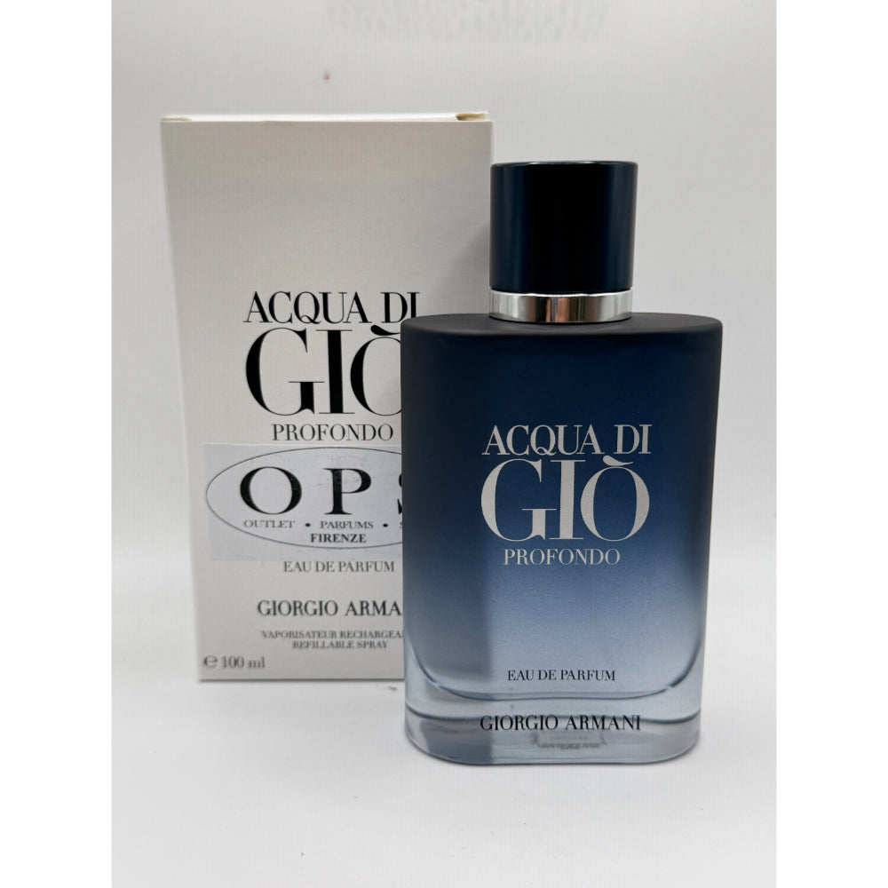 Armani Acqua di Giò Profondo Eau de Parfum ricaricabile - 100 ml white box*