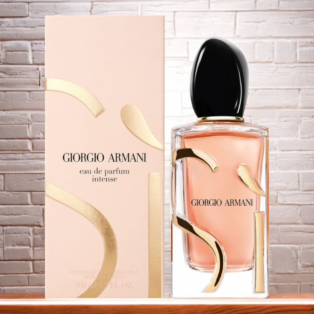 Giorgio Armani Si Eau de Parfum Intense Ricaricabile - 100 ml