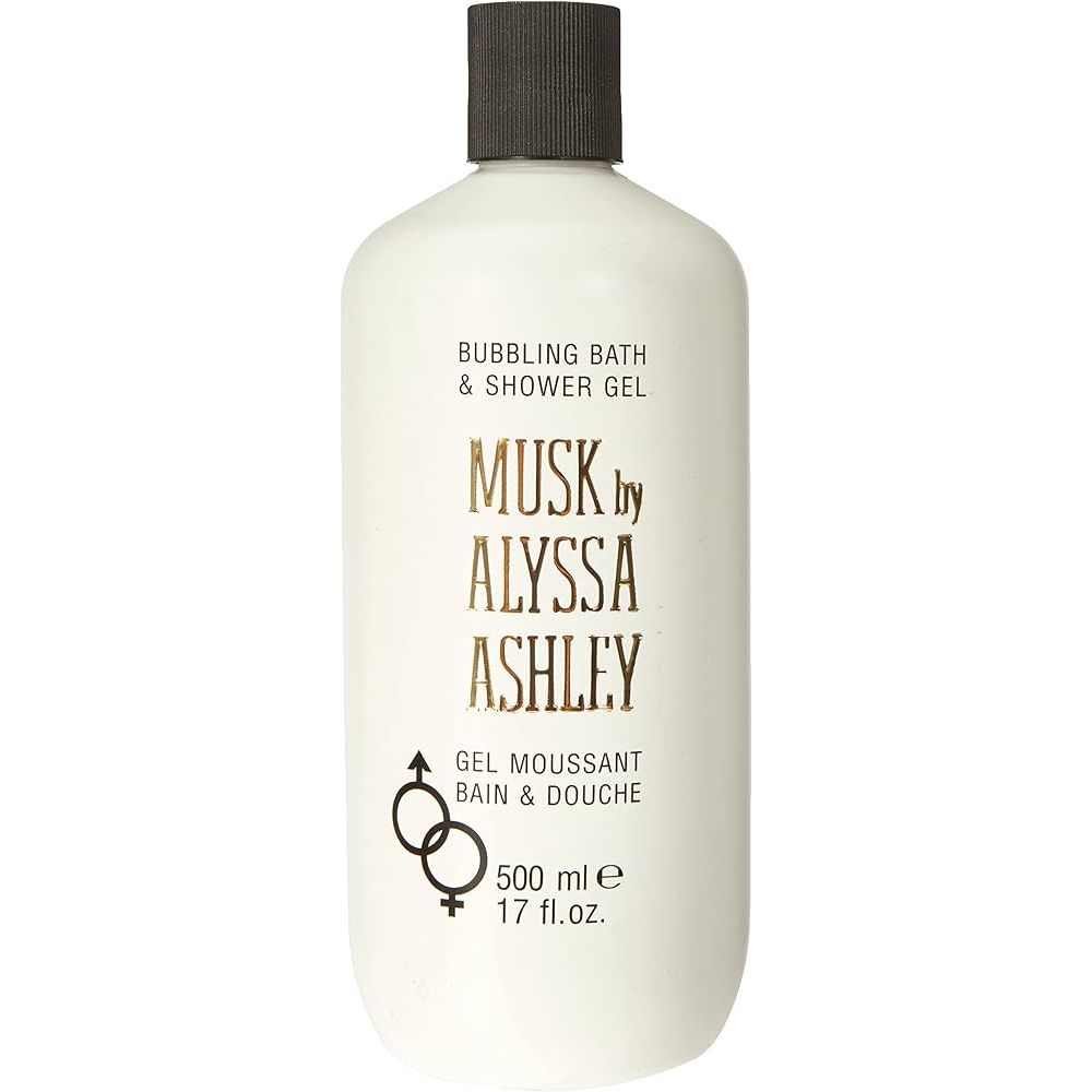 Alyssa Ashley Musk Bubbling Bath and Shower Gel 500 ml