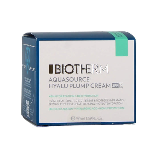 Biotherm Aquasource Hyalu Plump Spf30 Crema Gel Idratante Rimpolpante - 50 ml