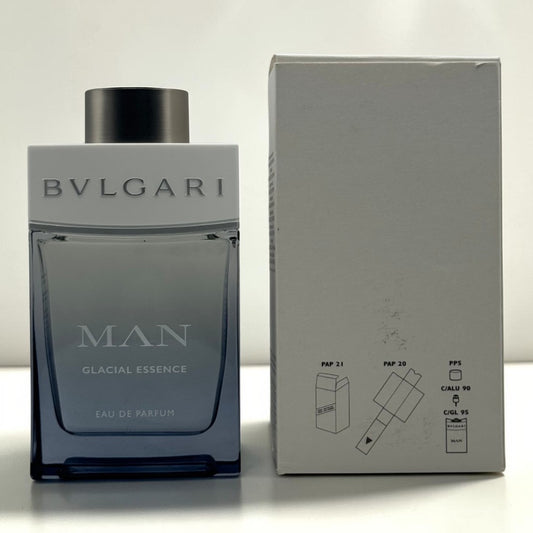 Bulgari Man Glacial Essence Eau de Parfum Ricaricabile - 100 ml white box*