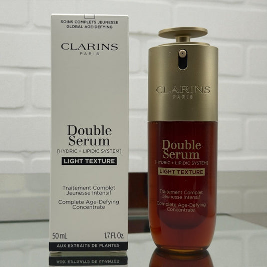 Clarins Double Serum Anti-Age Light Texture - 50 ml white box*