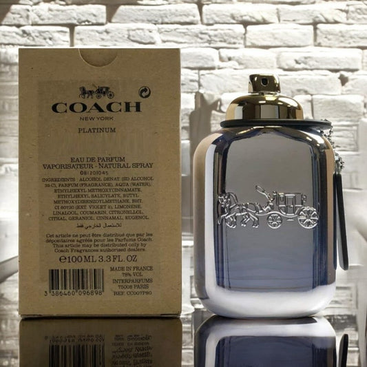 Coach Platinum Eau de Parfum Man – 100 ml weiße Box*