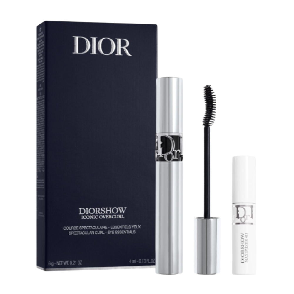 Dior Cofanetto Occhi Diorshow Iconic Overcurl 090 Black + Maximizer 4D - 12 ml